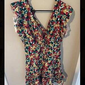 Summer Floral Mini Dress